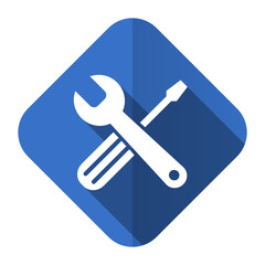 tools flat icon service sign