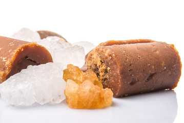 alm sugar, coconut sugar, sugar cane rock and white rock sugar 