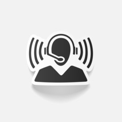 realistic design element: call center