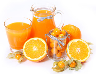 ground-cherry and citrus