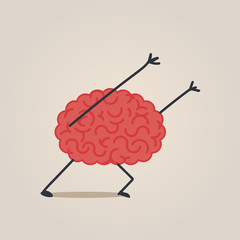 Pushing Brain character