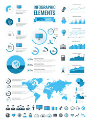 Technology Infographic Elements