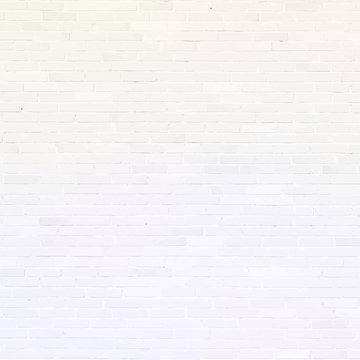 Brick wall, white relief texture with shadow