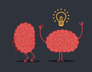 Brain character: Idea