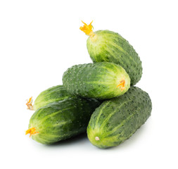Fresh cucumbers