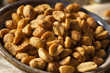 Homemade Honey Roasted Peanuts