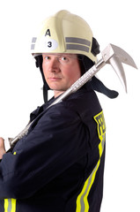 Fototapeta premium Feuerwehrmann