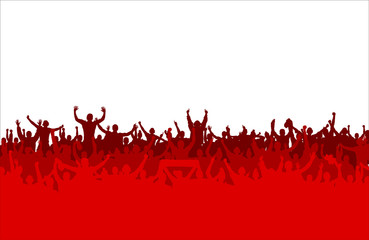 Poster of red fans - 77488637