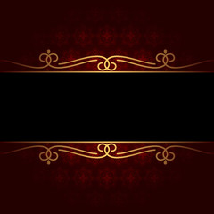 Red vintage background