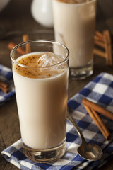 Homemade Horchata with Cinnamon
