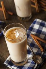 Homemade Horchata with Cinnamon