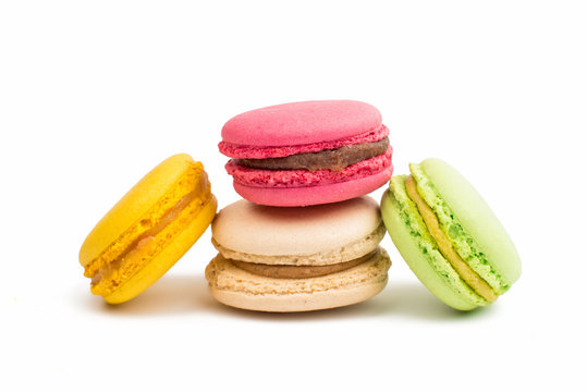Colorful and tasty French Macarons