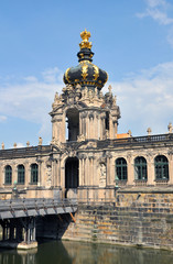 Obraz premium kronentor des zwingers in dresden, deutschland
