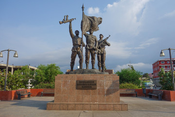 Obraz premium War Memorial in Bata