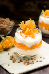 Joghurt mit Mandarinen