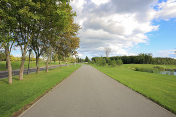 Walkway in Mezhyhirya residence