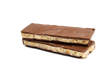 chocolate bar with yogurt filling