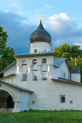 Fototapeta na wymiar XVI century Resurrection on Stadische Church in Pskov, Russia
