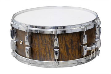 Image of drum under the white background