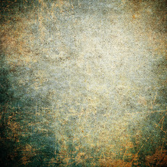 Rusty colorful grunge concrete wall