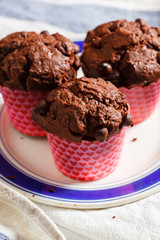 chocolate muffins
