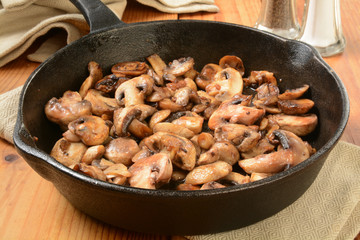 Sauteed mushrooms