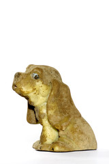 dog rubber toy old