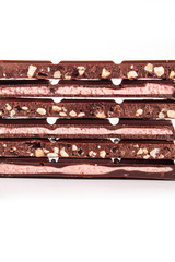 chocolate isolated on white background