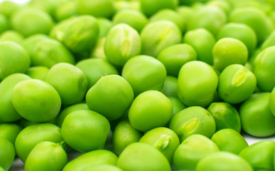 fresh green peas