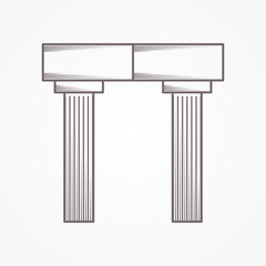 Icon for column arch
