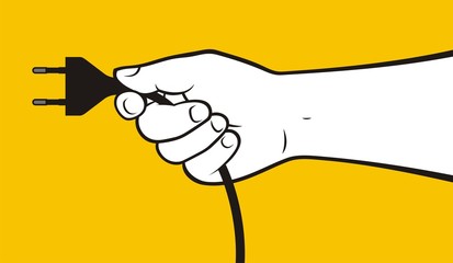 Plug hand © jamesbin