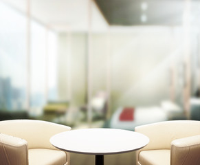Wood Table  Top Background In Bedroom 3d render