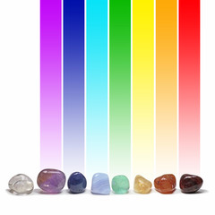 Chakra healing crystals and their colors