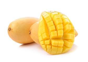 mango isolated on white background