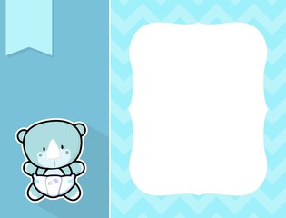 baby rhino frame