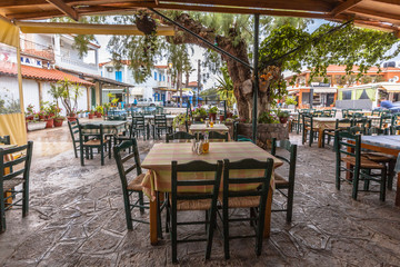 Restaurant terrace