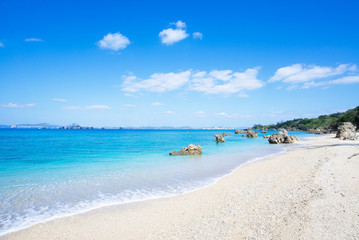 沖縄のビーチ・うるま市・宮城島