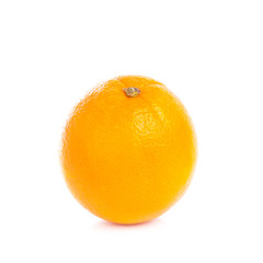 Orange fruit isolated on white background