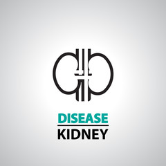 kidney icon and symbol