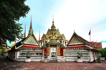 Fototapeta premium Wat Pho is a Buddhist temple in Bangkok, Thailand.