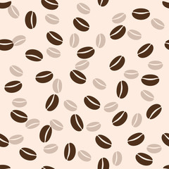 Coffee seamless background, vector illustration