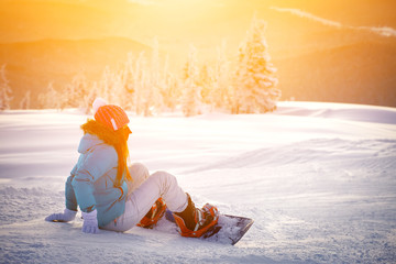 snowboard girl
