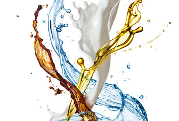 various type of splashes