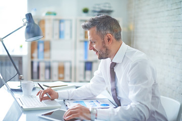Man working in office