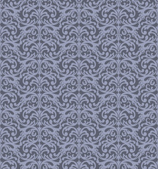 Seamless background with retro pattern. Vector illustration.
