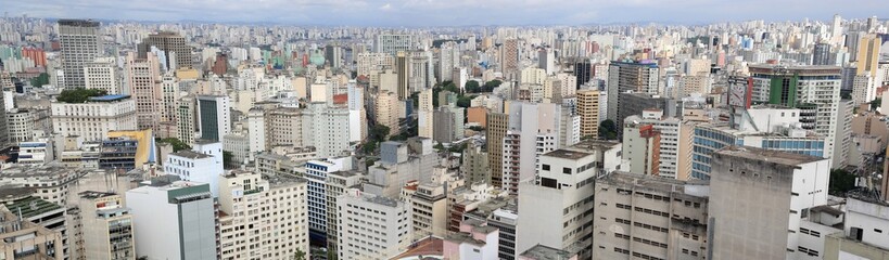 Obraz premium Foto panorâmica de são Paulo