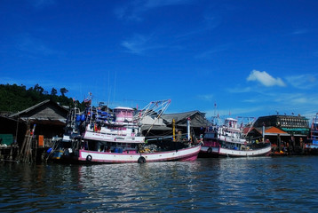 Fototapeta na wymiar fisherman boat
