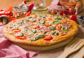 Delicious pizza