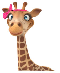 Obraz premium Fun giraffe