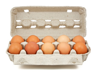 Fototapeta premium eggs in the box